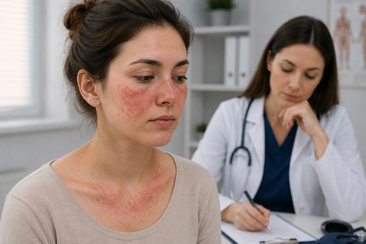Tizimli qizil bo‘richa (Sistemali qizil volchanka): sabablari, alomatlari va zamonaviy davolash usullari