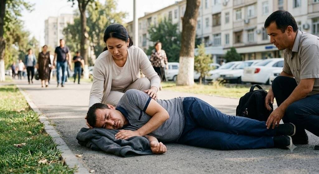Tutqanoq xuruji qanday boshlanadi? Bosqichlari va birinchi yordam qoidalari